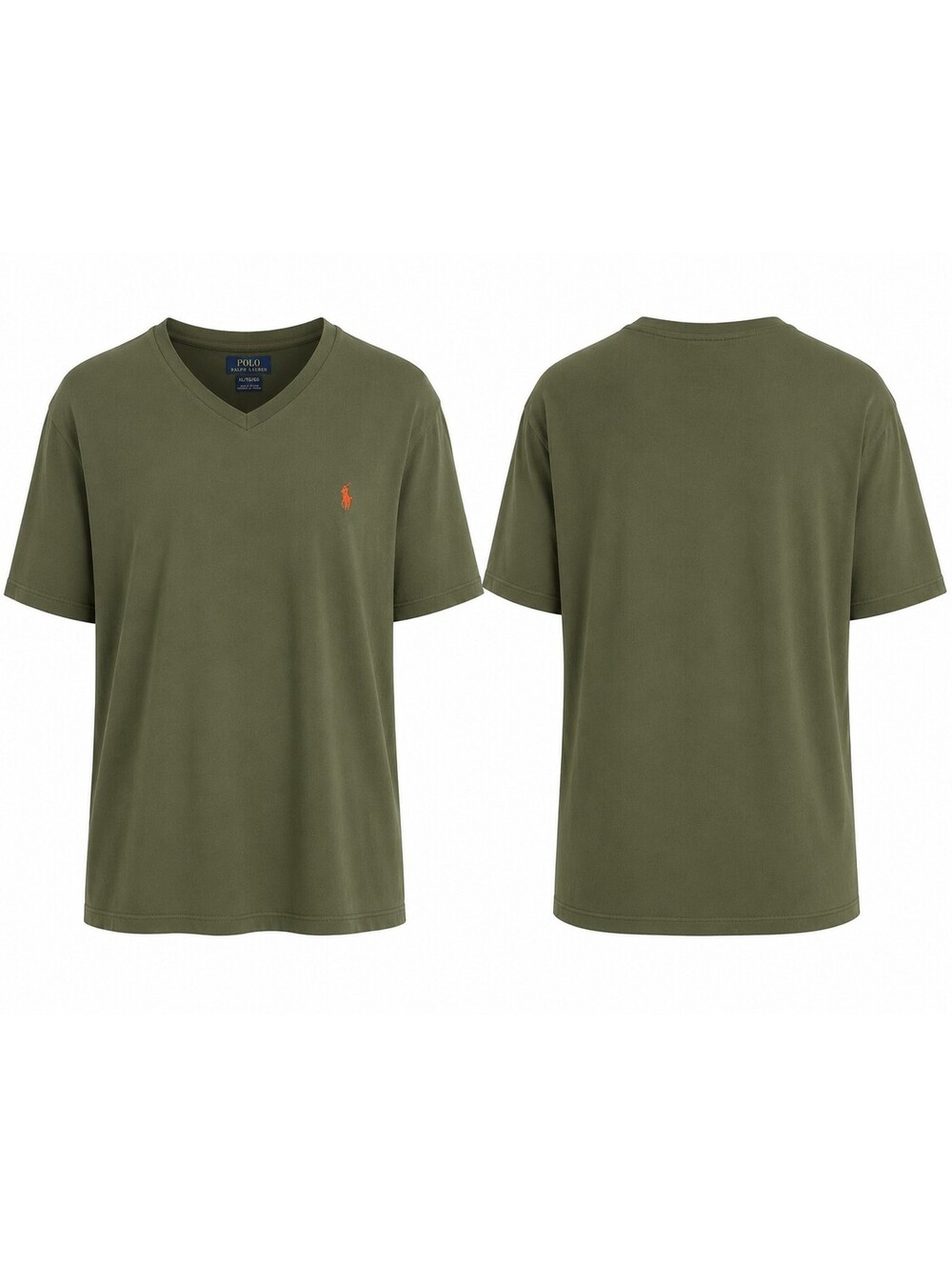Polo Ralph Lauren Shirt Mens XXL Short Sleeve V Neck Casual Green Outdoors - Picture 1 of 2